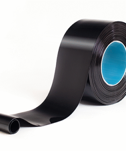 PVC kardin Must 2x200mm/jm